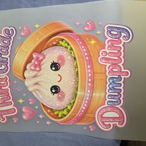 Third Grade Dumpling graphic tee
