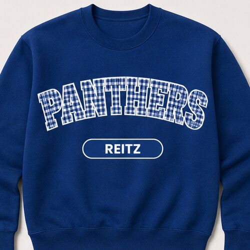 Panthers Reitz school spirit crewneck