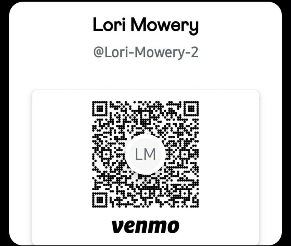 Venmo QR code for Barefoot Designs, @Lori-Mowery-2